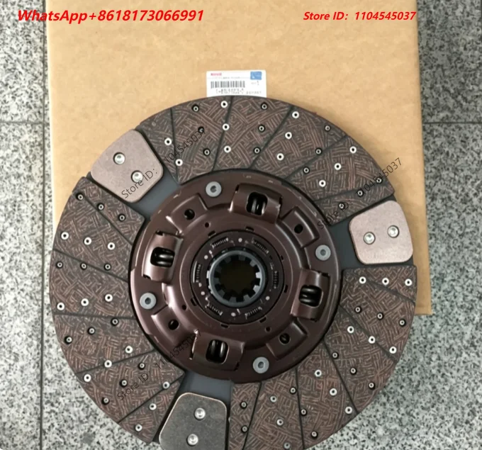 Pump truck mixer truck 6WF1 6WG1 clutch plate 430 10 teeth four axle pull type Sanyi Zhonglian