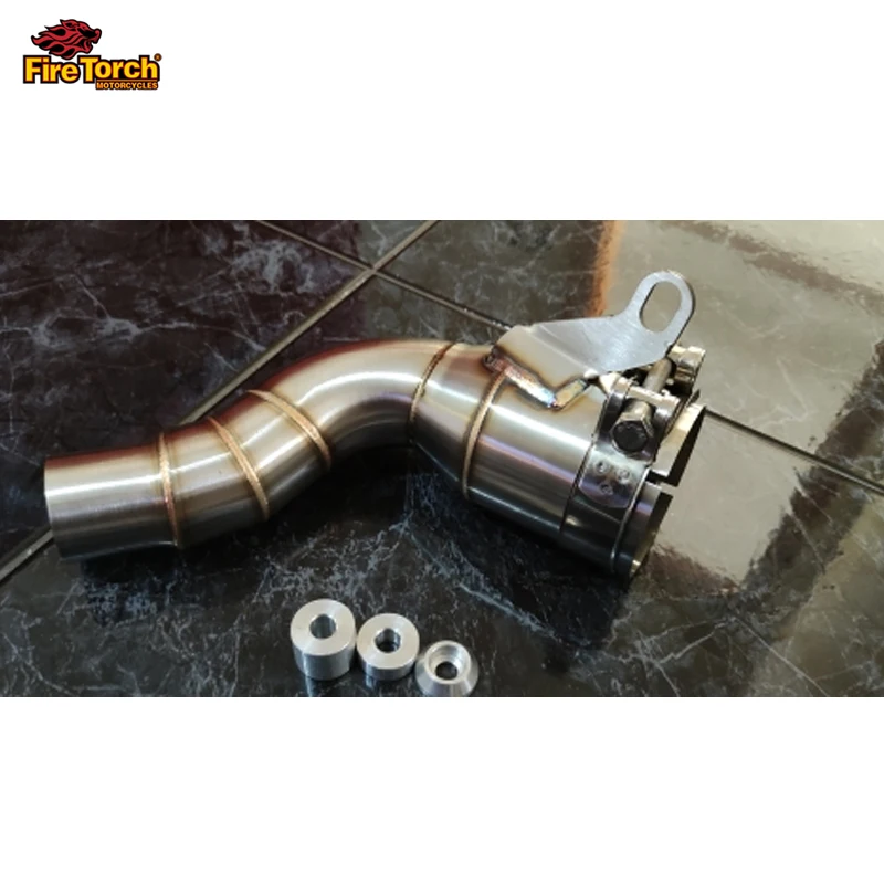 For Husqvarna 401 SVARTPILEN VITPILEN 125 250 2020 2021 Motorcycle Exhaust Escape Modify Mid Link Pipe Connect Original Muffler