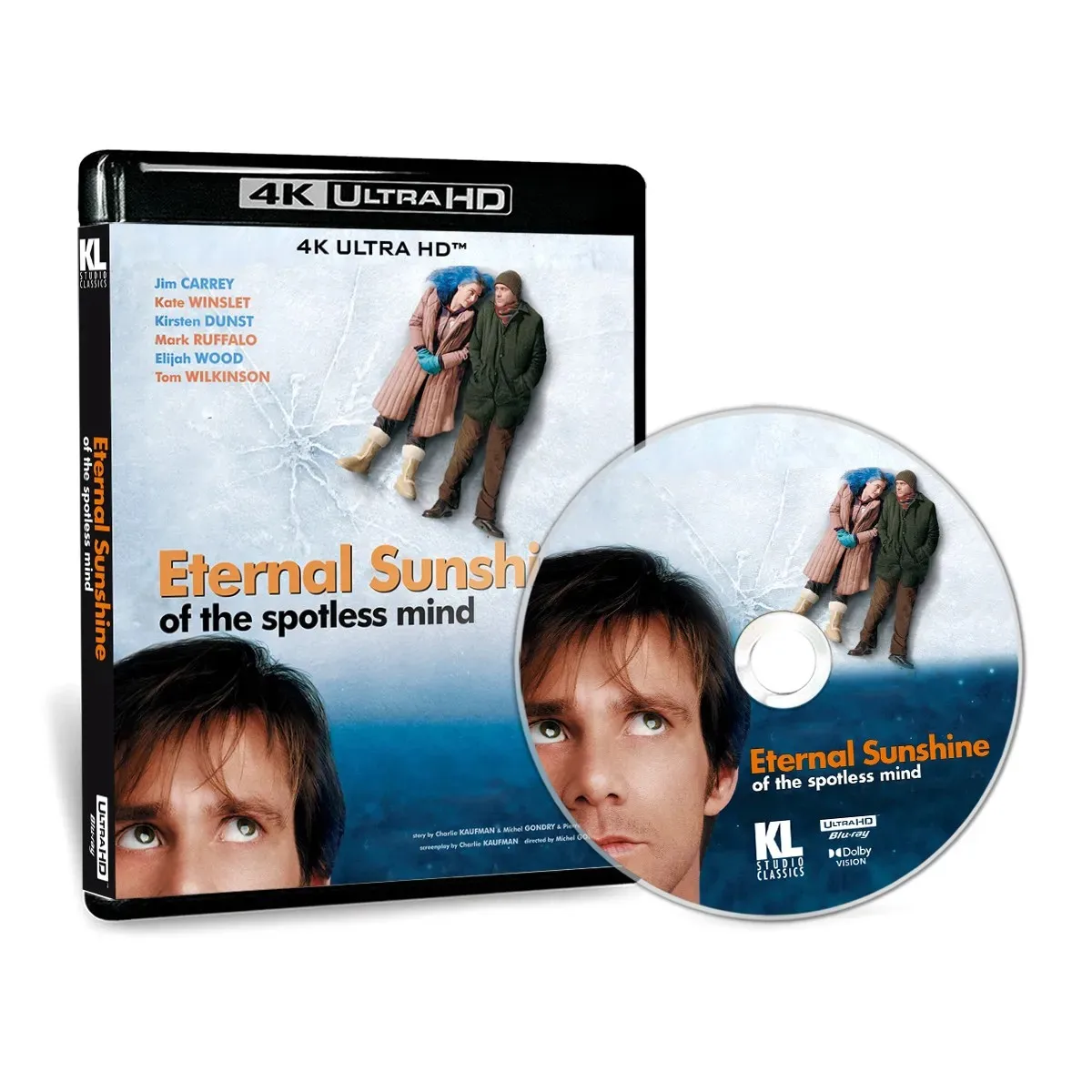 HOT 4K UHD Eternal Sunshine of the Spotless Mind (2004) Blu-ray Movie Disc PS5 Compatible with XSX Country 2.0 Dolby Vision