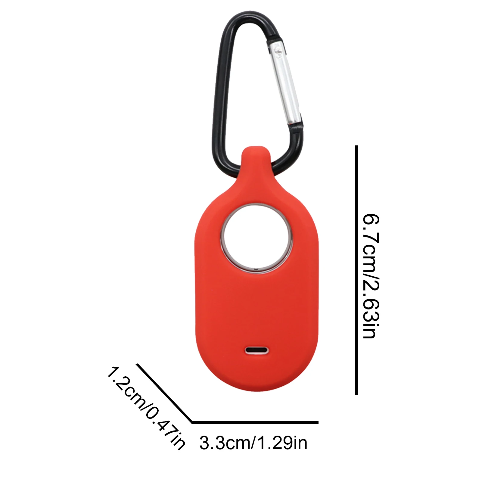 Portátil Silicone Protective Skin Cover, Protector Case, Compatível para SmartTag 2 Locator