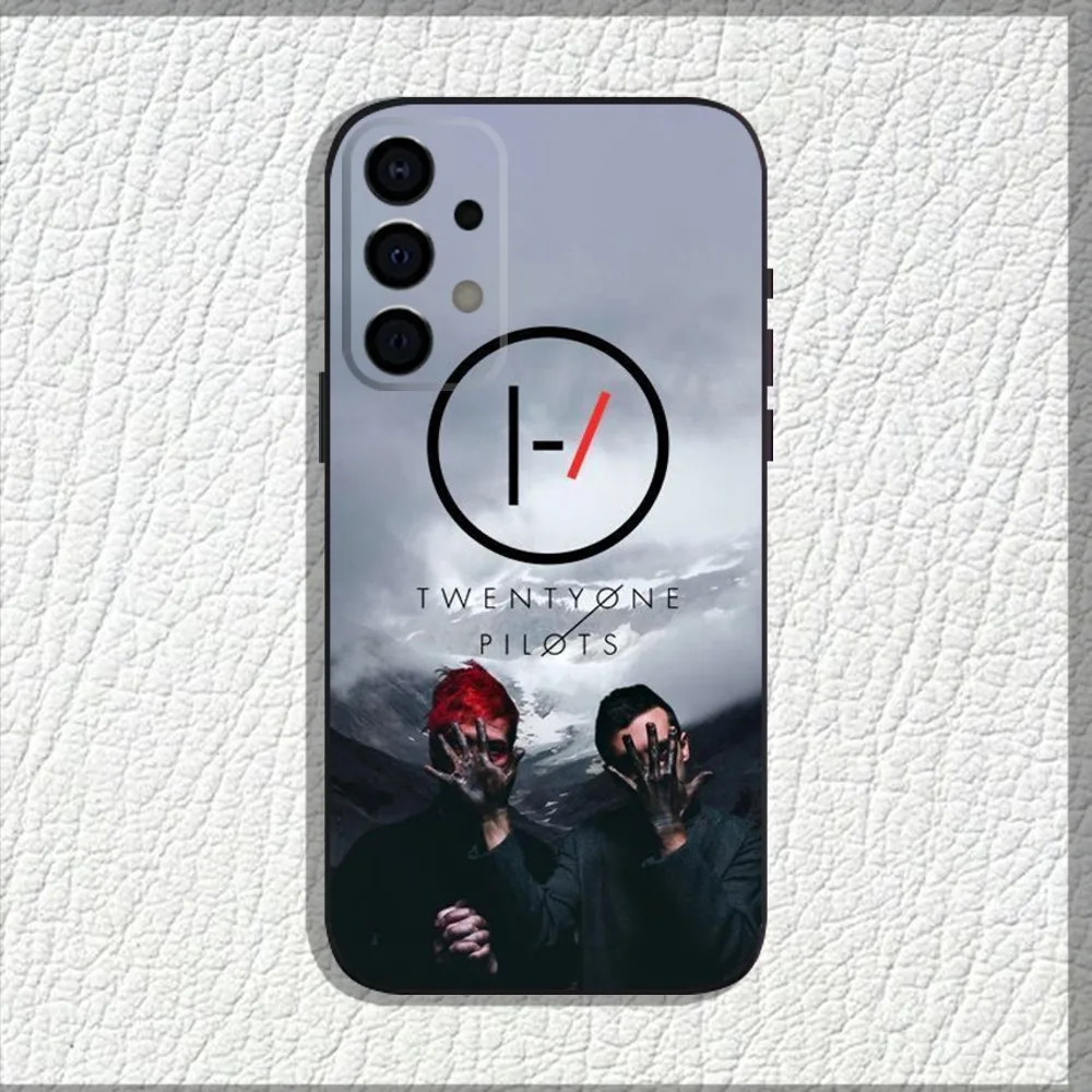 T-Twenty O-One Pilots Phone Case For Samsung Galaxy A13,A21s,A22,A31,A32,A52,A53,A71,A80,A91 Soft Black Shell