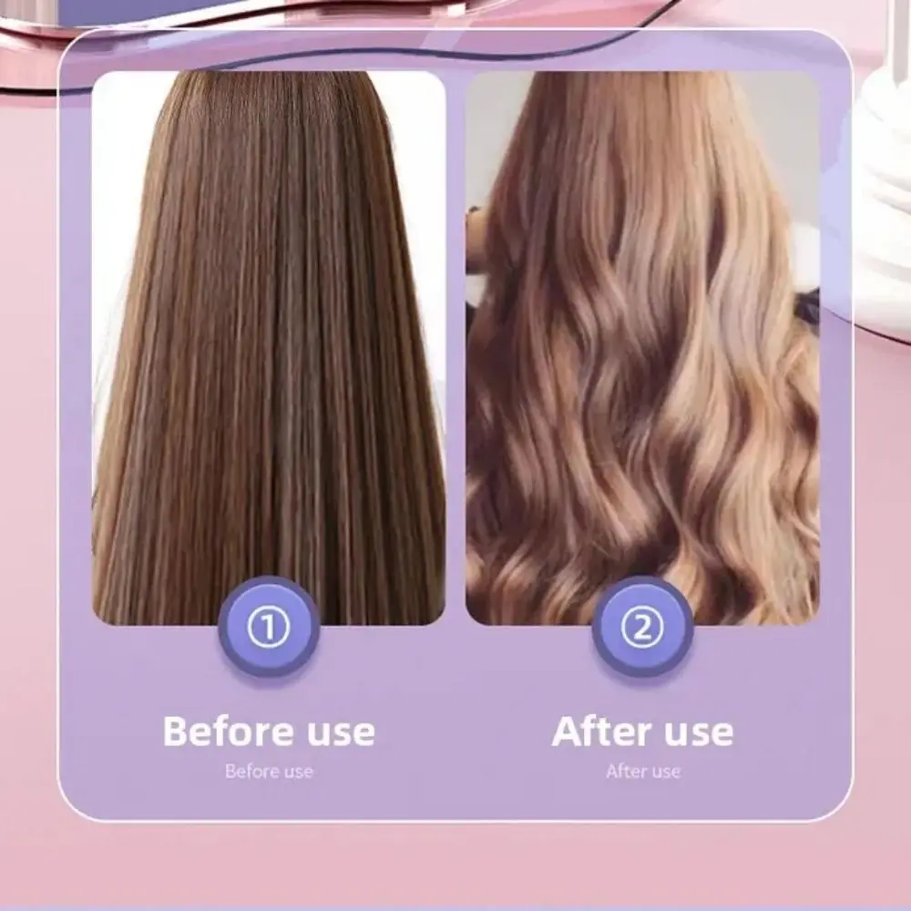 

Anti-Scald Automatic Hair Curler 32MM Rotating Curling Iron Non Damaging Hair Adjustable Gear Hair Curling Machine Dormitory