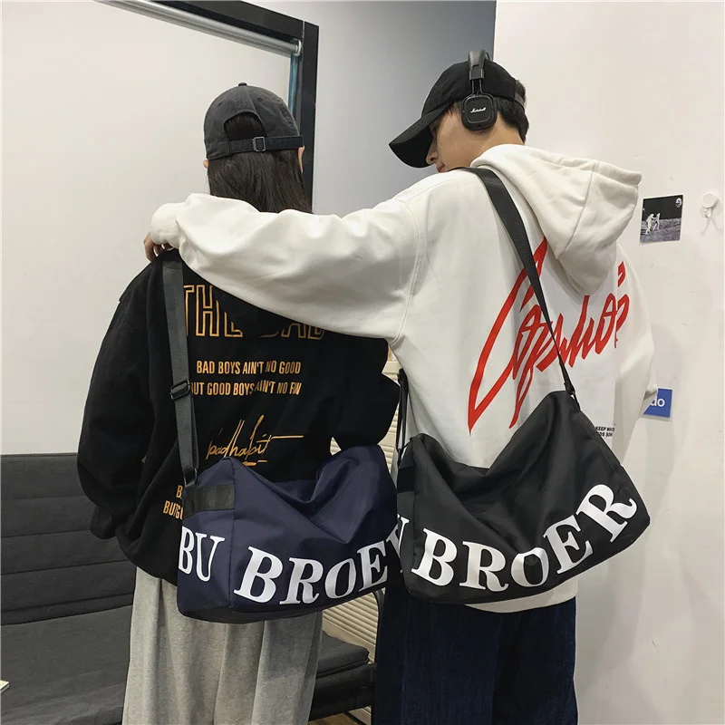 New trend single shoulder bag student sports messenger bag large capacity travel bag Street postman Bag Backpack