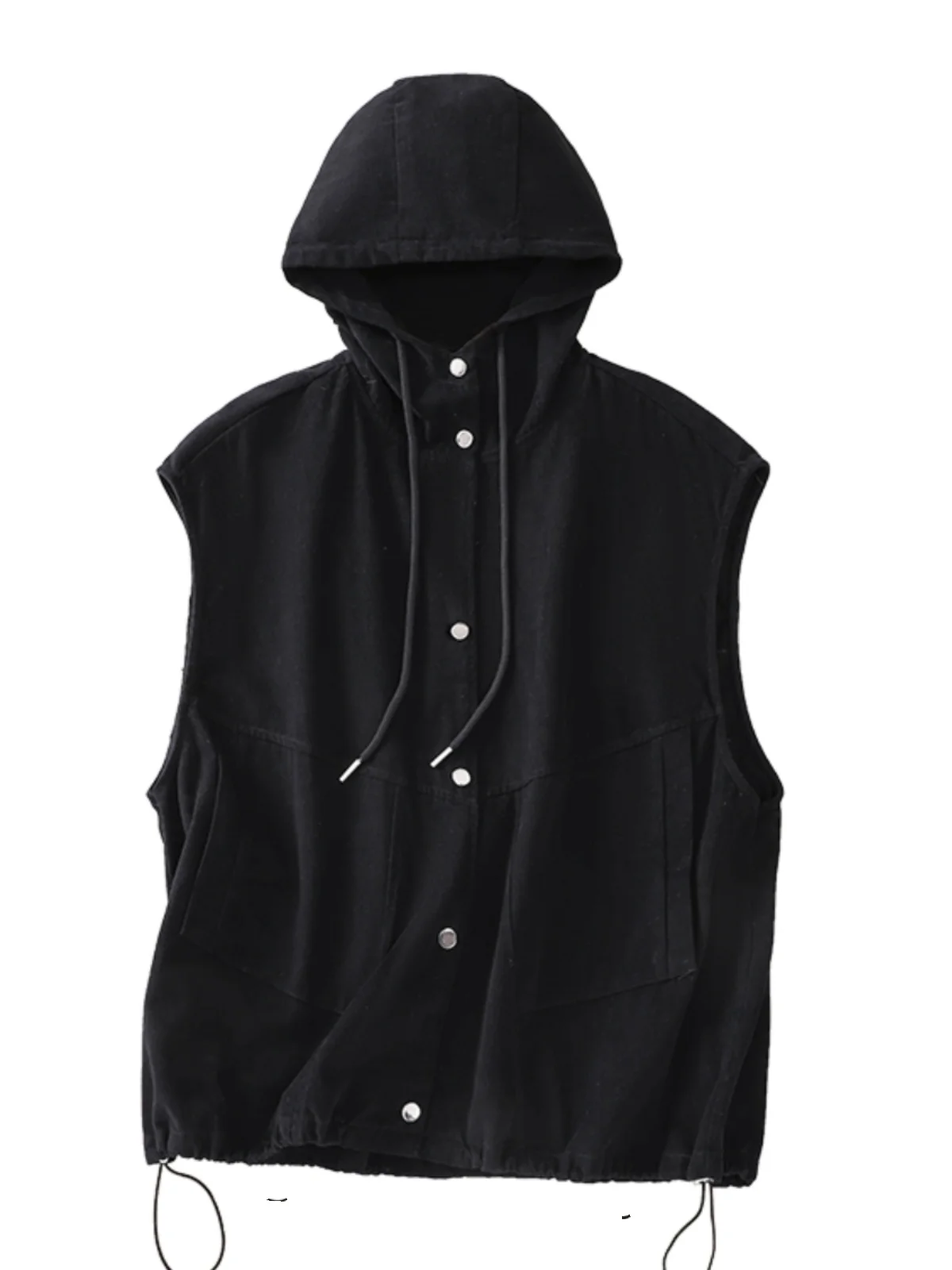 Gilet à capuche décontracté, haut Design Faion, vêtements de travail amples, Patchwork, couleur Pure, pour les déplacements, printemps-automne