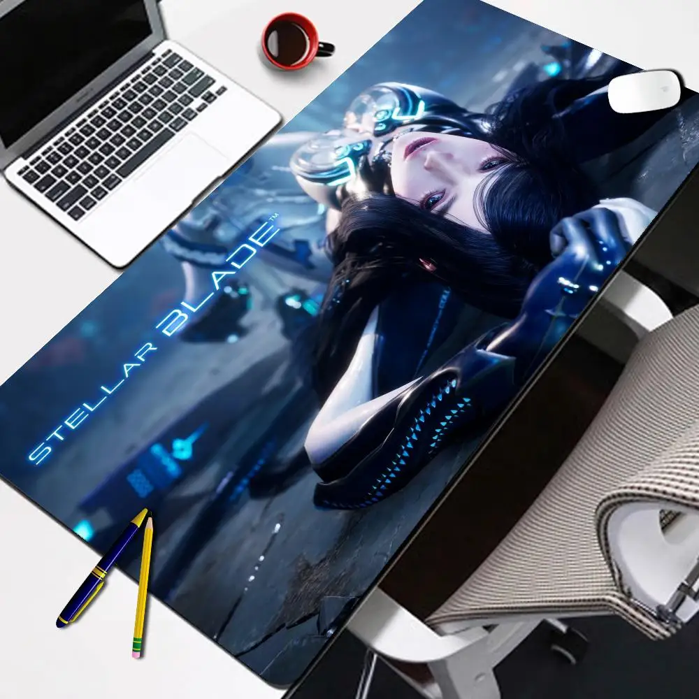 

Hot Game S-Stellar Blade Mouse Pad MousePad 900x400mm Gaming Accessories Deskmat Desk Mat Office Pads Pc Xxl Large MausePad