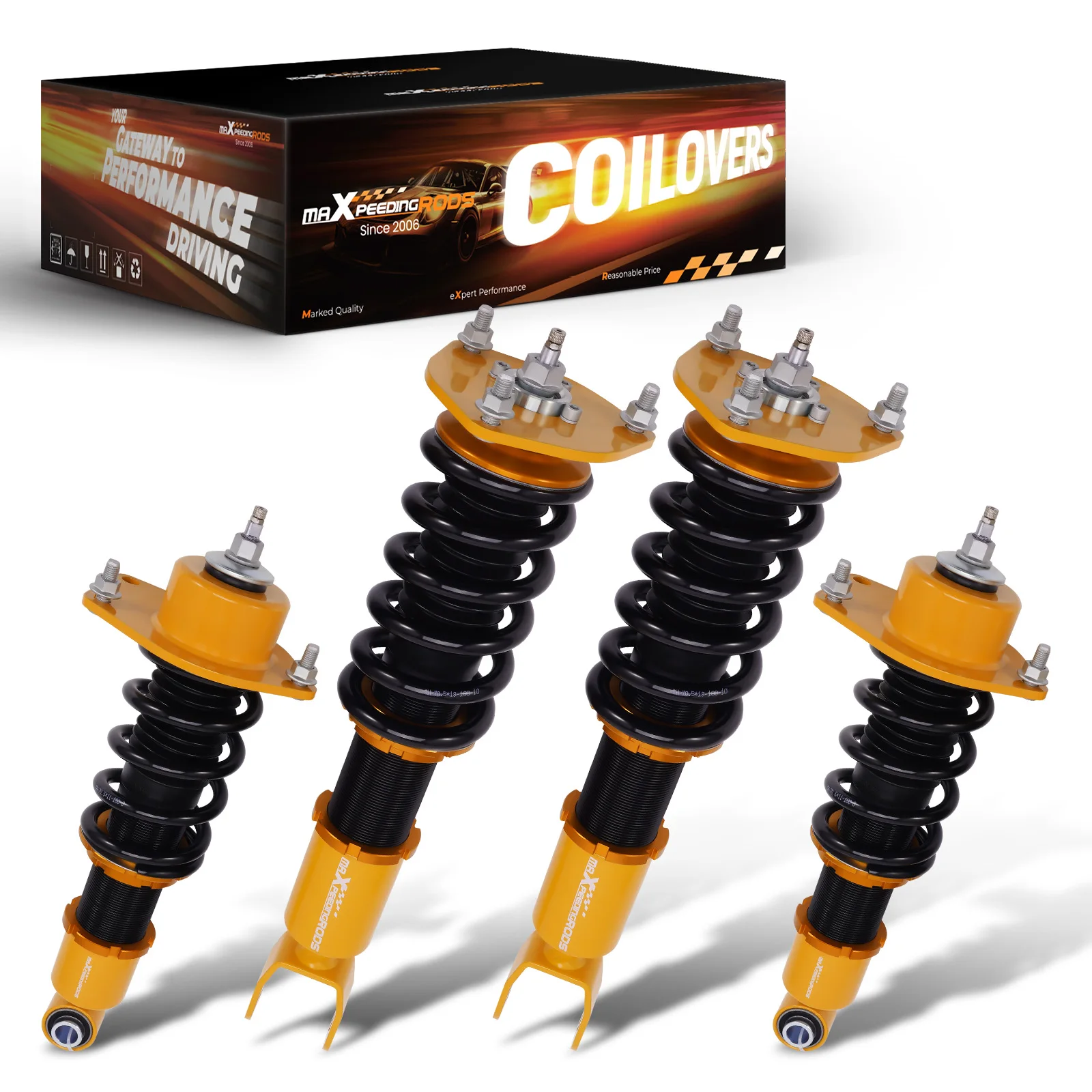 24 Ways Damper & Height Adjustment Coilovers For Mazda RX8 RX-8 SE3P 2004-2011  Coils  Springs kit