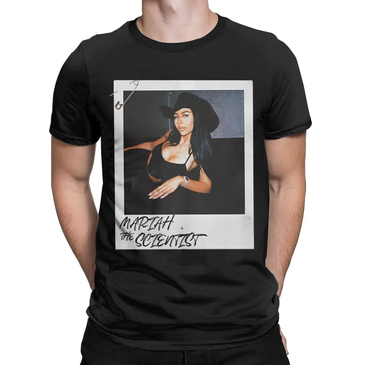 Mariah The Scientist T-Shirts Men Fashion 100% Cotton Tee Shirt Crew Neck Short Sleeve T Shirt Big Size Clothing view 2