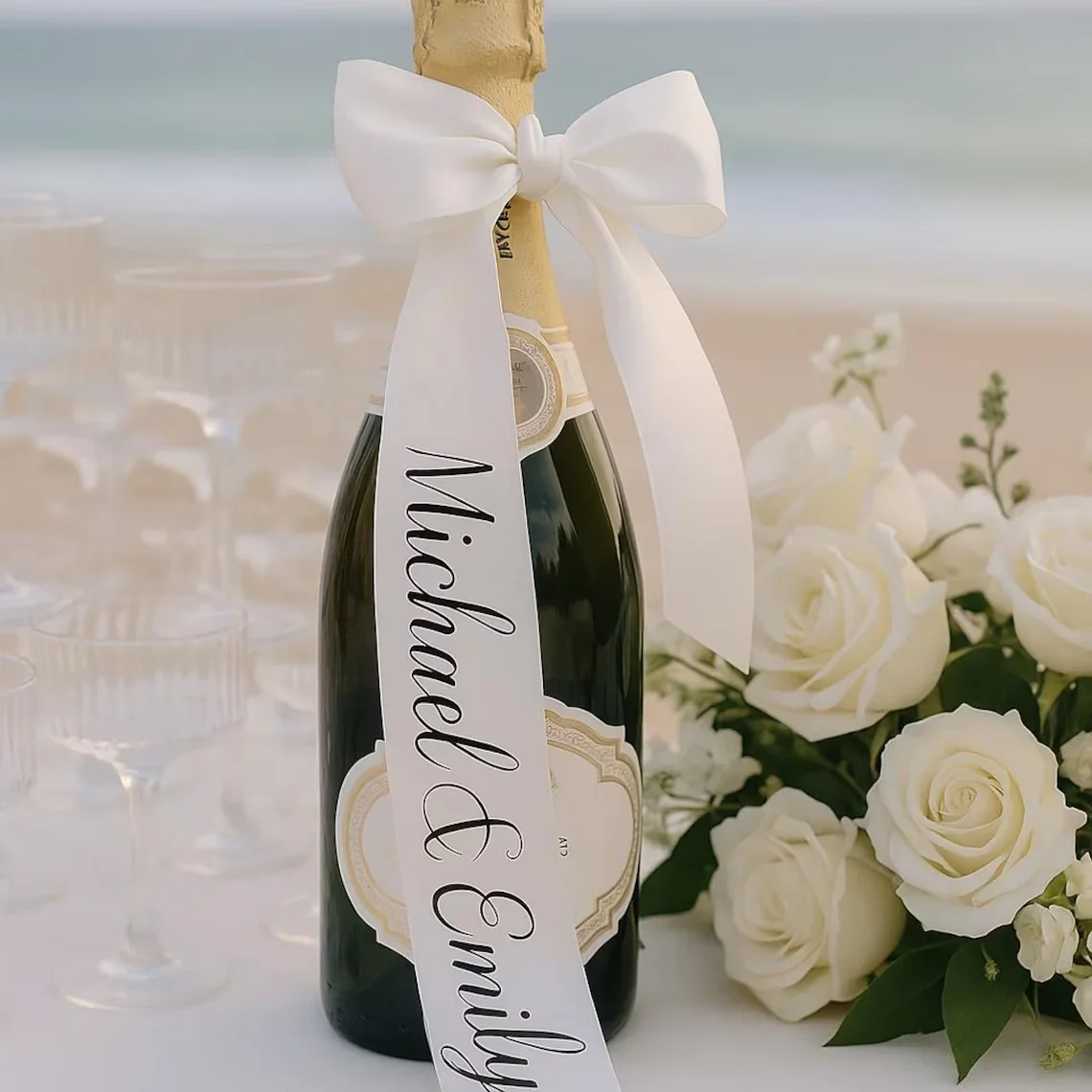 5 ชิ้น ริบบิ้นแต่งงานแบบกำหนดเ - Bridal Sash Ribbon บทวิจารณ์และราคา