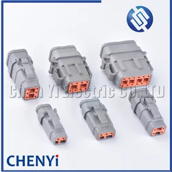 2 3 4 6 8 12 Pin Waterproof Connector Plug DTM06-2S-E007 DTM06-3S-E007 DTM06-4S-E007 DTM06-6S-E007 DTM06-8S-E007 DTM06-12S-E007