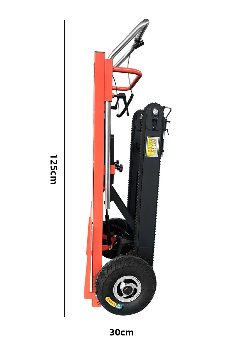 Electric Four-Wheel 2 Wheel Crawler Stair Climber Truck Silent Household Appliance Foldable Automatic Stair Climbing Artifact