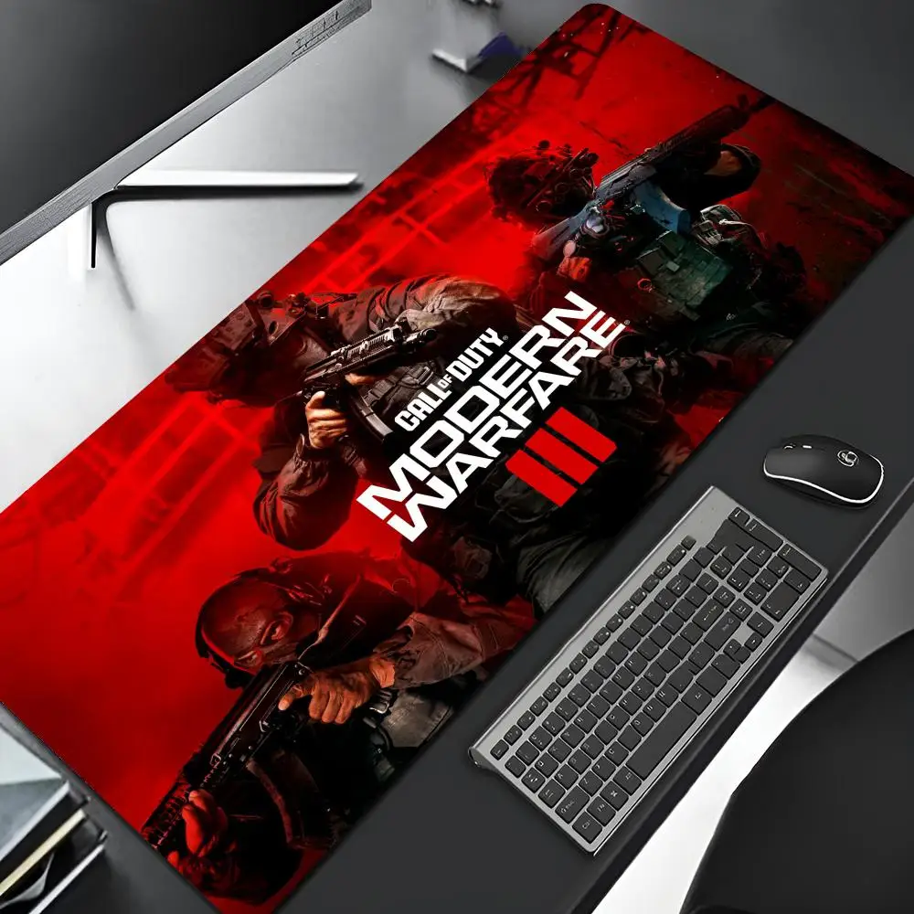 Alfombrilla de ratón Gall Of Duty, borde de bloqueo para juegos, alfombrilla grande para juegos de ordenador, alfombrilla de ratón artística de goma, alfombrilla de escritorio para ordenador portátil