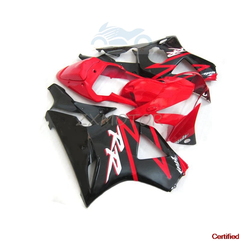 Customize Paint Fairing Kits Set for 2002 2003 HONDA CBR954RR Red Black fairings CBR954 02 03 k2 k3 New ABS Plastic 11