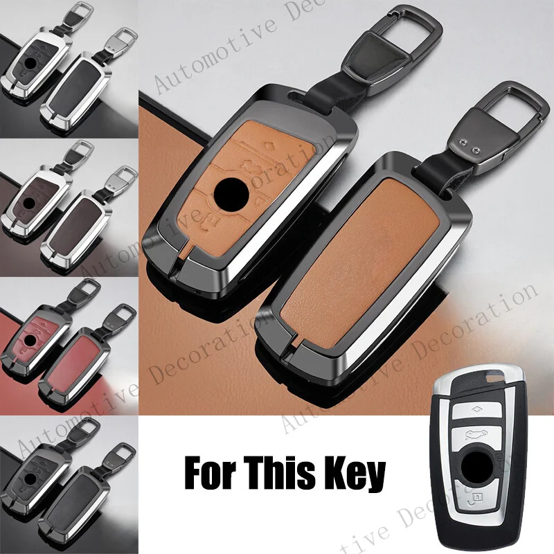 Z+ Zinc Alloy Leather Car Key Case Cover For BMW M5 F15 4 5 6 7 F10 F30 X2 M5 X4 X5