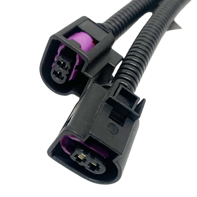 مناسبة لأودي Q2/Q5/Q4/E-Tron تعديل المزدوج لهجة الحلزون القرن قابس كوابل مجمعة قطع غيار السيارات اكسسوارات السيارات الاشياء السيارات #4