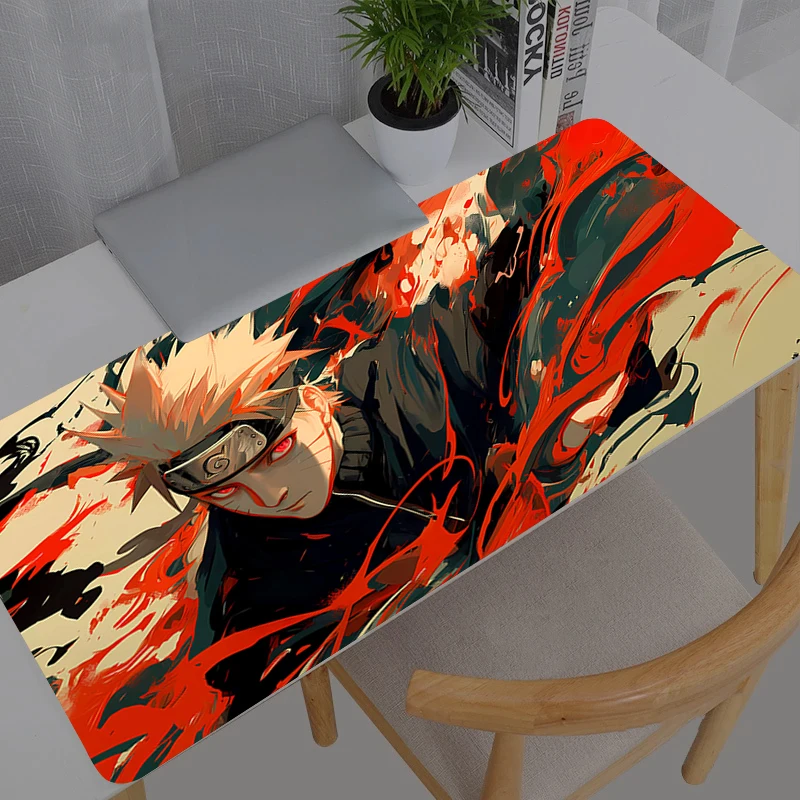 

Коврик для мыши, прочный, XXL, игровые аксессуары Naruto, коврик для игрового стола, большой коврик для клавиатуры и планшета, XXL