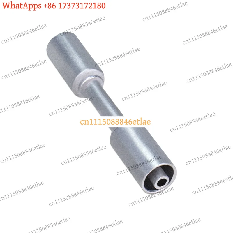 k3 Universal #6 #8 #10 Aluminum AC Fitting Straight Beadlock Splice Fitting for Reduced Barrier Hose 3/8 1/2 5/8