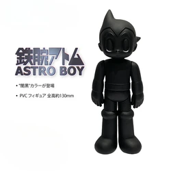 Astro Boy - Standing (Eye Closing) (135mm) (Black) Astro Boy Doll Iron Arm Dark Anime Trend Play Hand Toy Decoration