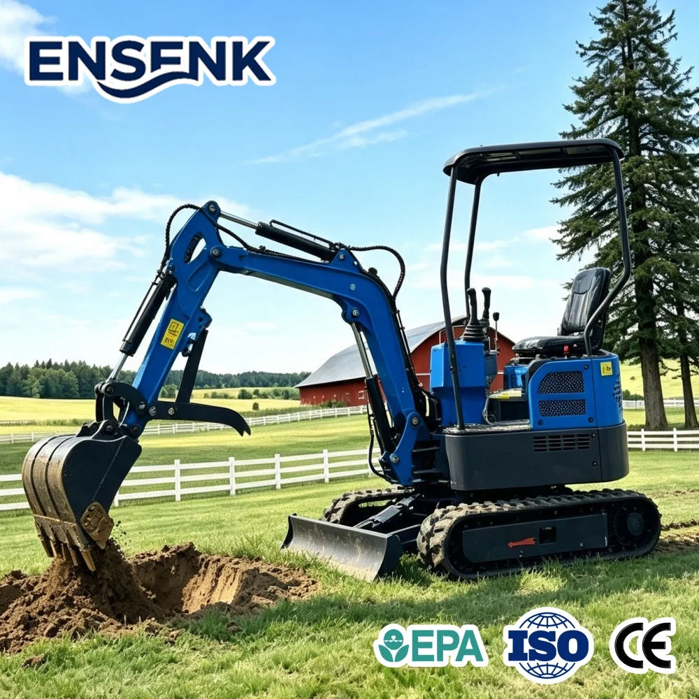 Mini Escavadora de 1,7 Tonelad - Agriculture Farming Services avaliação e preço