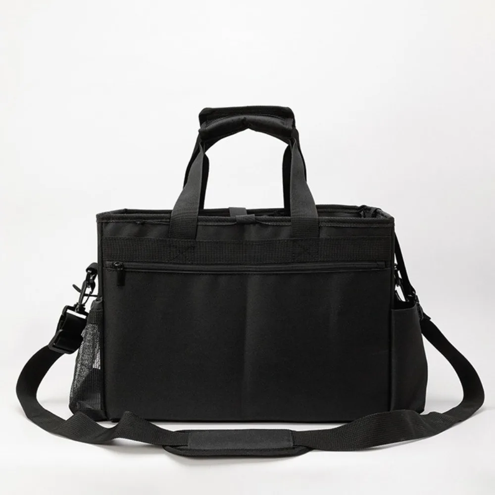 Adjustable Shoulder Straps Cleaning Tools Storage Bag Multipocket Wear-Resistant Electrician Tool Pouch Large Capacity