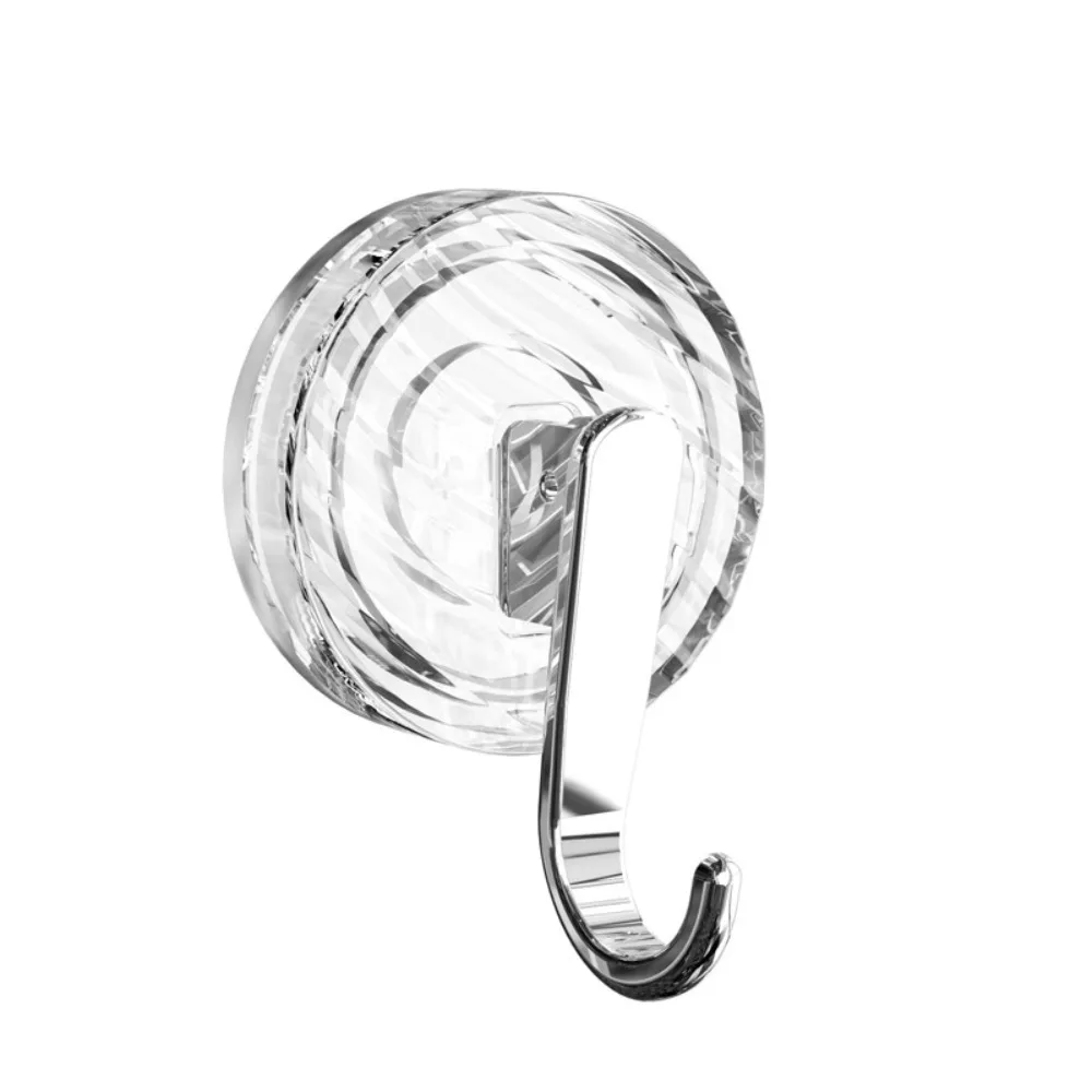 

3PCS Waterproof Suction Cup Hooks Punch-Free Detachable Bathroom Hooks Plastic Heavy Duty Key Bag Hooks Towel Hanging