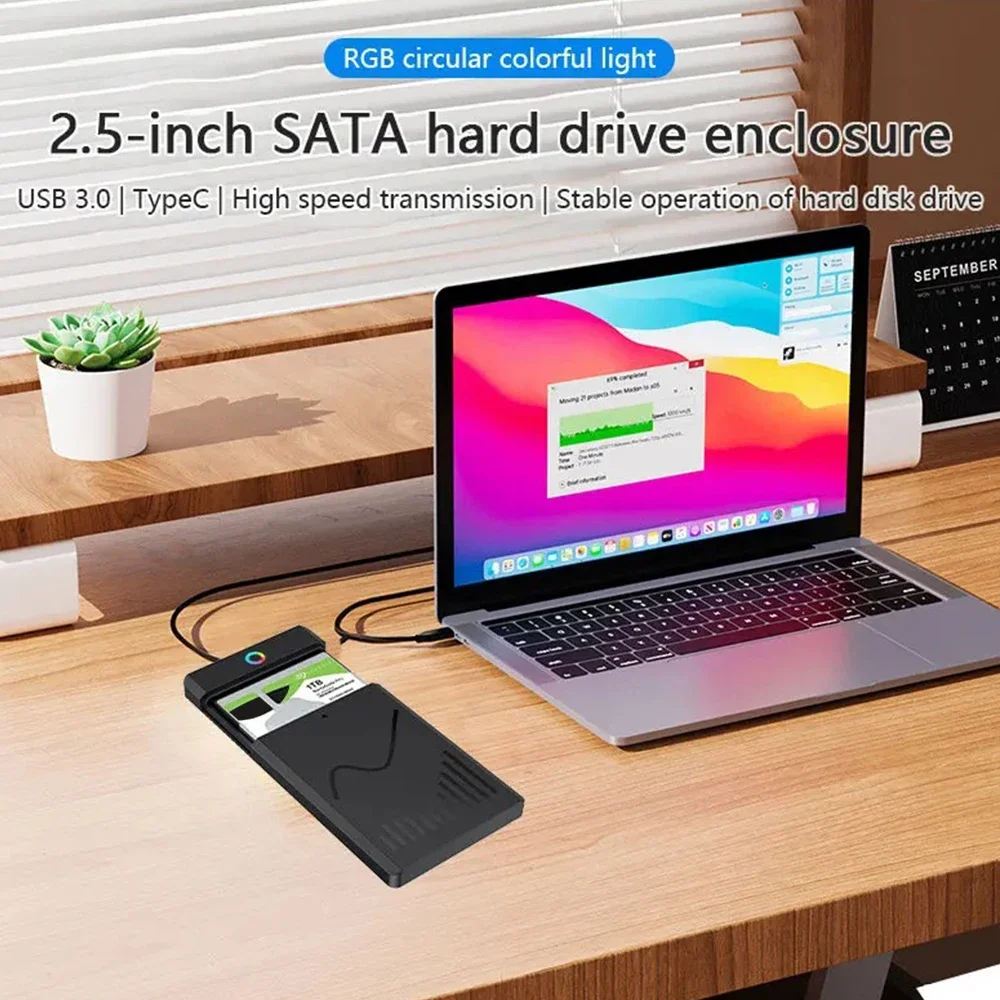 KEBIDUMEI Tool Free RGB Slide Cover 2.5