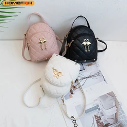 HOMEFISH Women Fashion Backpack Ins New Style Female Handbag Leisure Mini Fashion Women Backpacks Phone Packs MIni Backpack