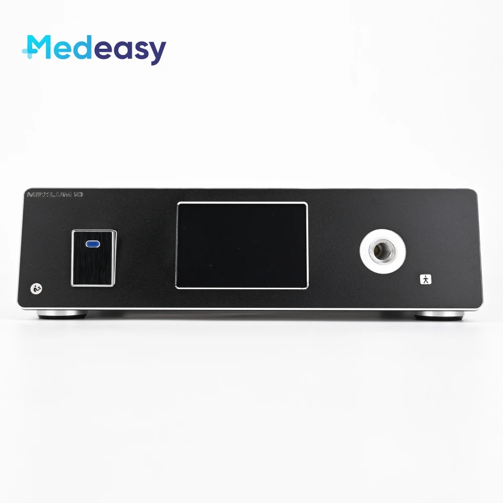 Advanced Portable 100W LED Cold Light Source With Optical Fiber Cable for Medical Endoscopy Surgery