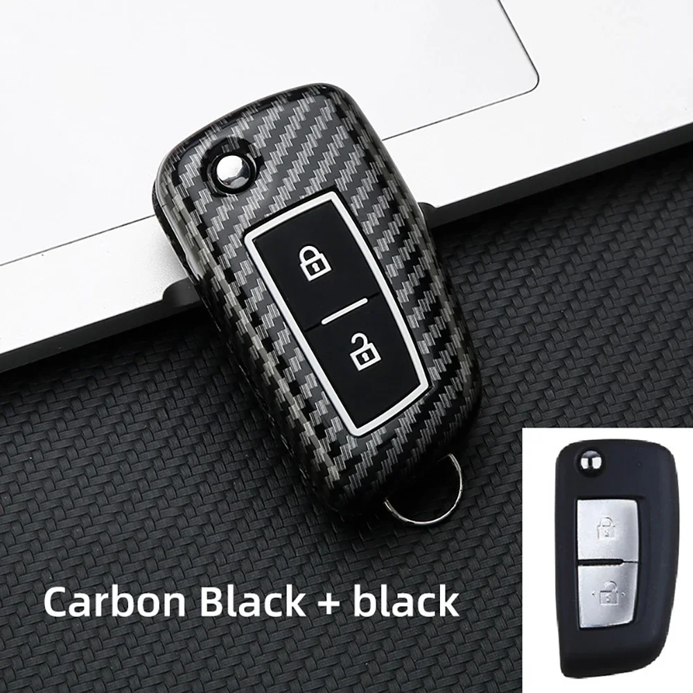 

New Car Folding Key Case Cover Shell for Nissan X-Trail Qashqai J11 Juke Murano Micra Tiida Maxima Altima Kicks Protector Holder