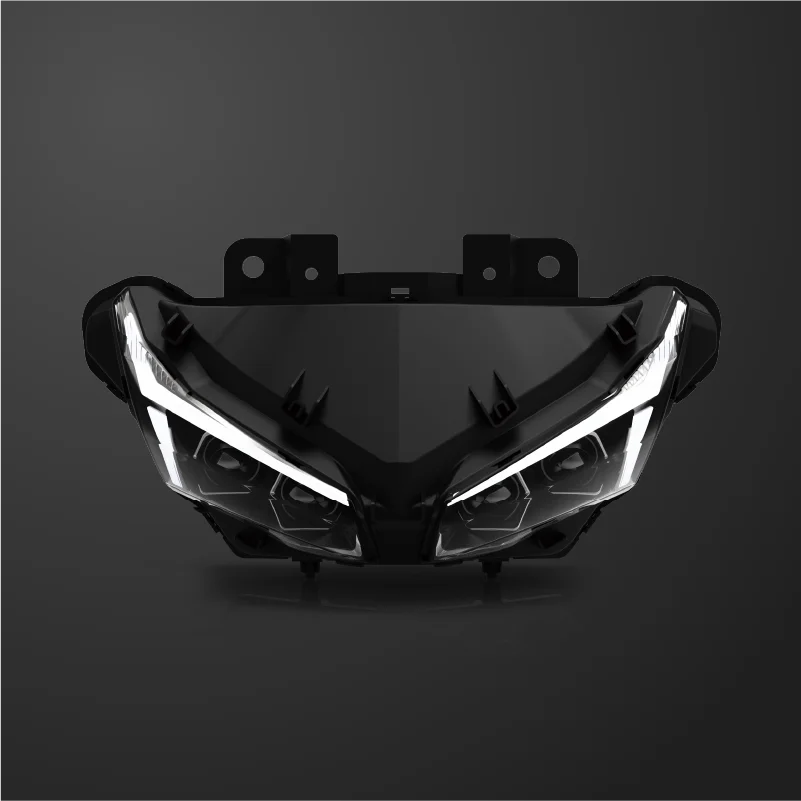 KT LED Headlight Assembly for Honda CBR650R 2021-2023 Directly Replace 33100-MKY-D11