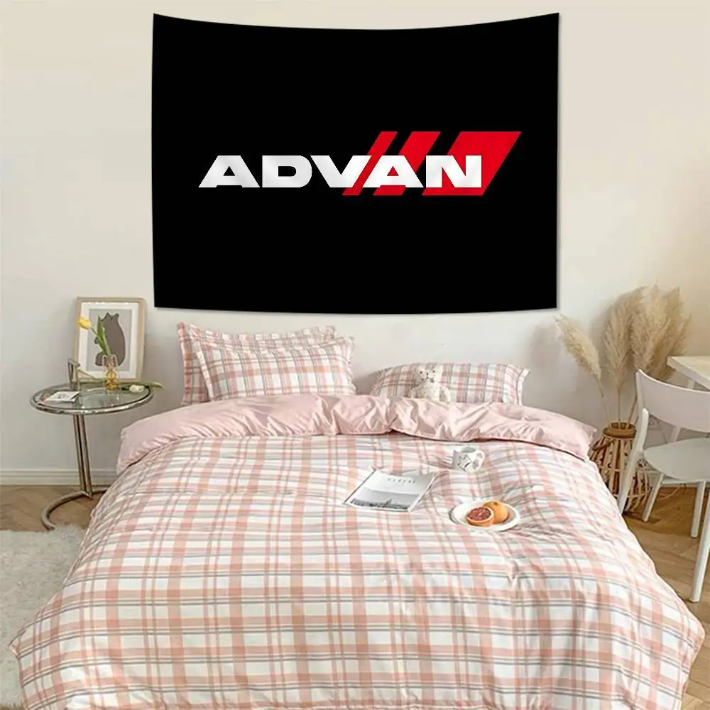 A-ADVANS WHEEL Cartoon Tapestry Wall Hanging Decoration Household Home Decor