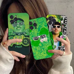 Singer F-Feid Ferxxo SIXDO Phone Case For IPhone 16 15 8 7 6 6S Plus X SE XR XS 14 11 12 13 Mini Pro Max Mobile Case