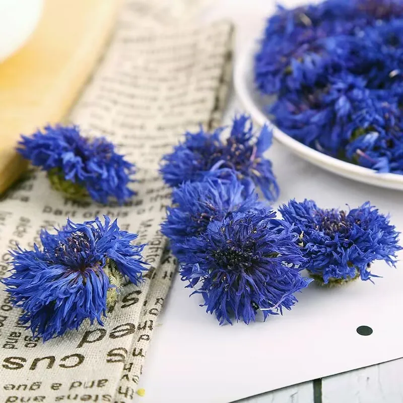 Fragrant Natural Cornflower Dried Flowers For Diy Crafts Soap Wedding Candle Making Sachet Filling Home Garden Livingroom Decor