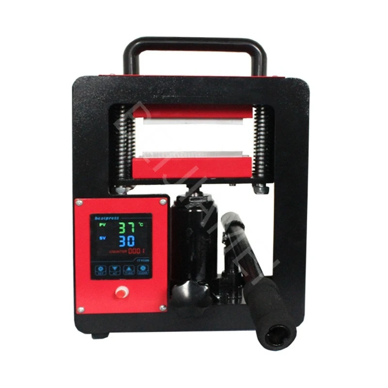 Rosin Machine, Small Manual Hydraulic Upper And Lower Plate Hot Press, High Pressure Plant Extraction Machine