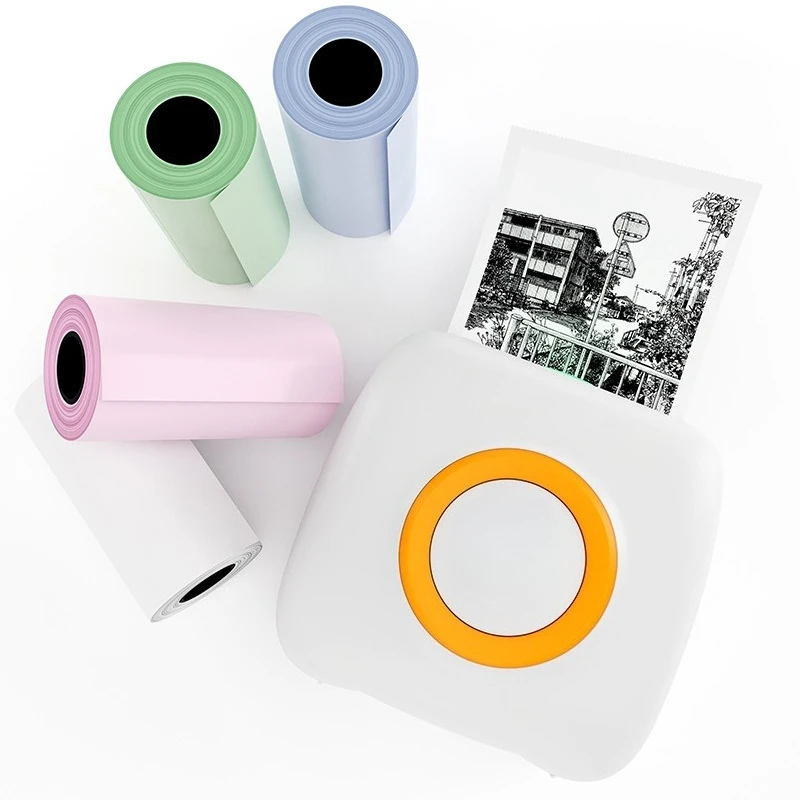 mini printer H portable wide format printer thermal text self-adhesive label printer