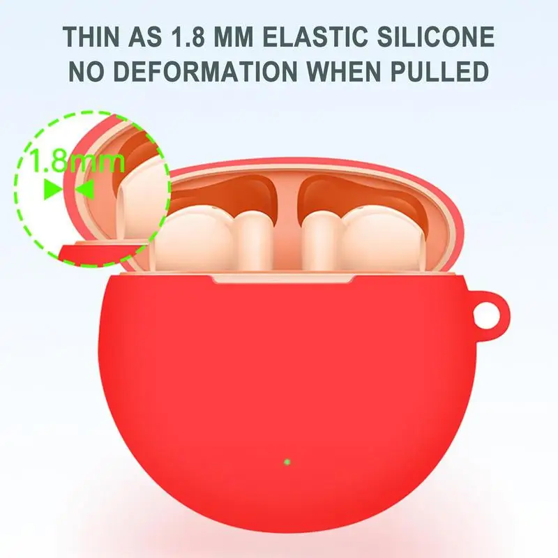 Wireless Earphone Protective Cover Silicone Case ForHonor Earbuds X5 Wireless Headset Protector Cover Shockproof Shell Sleeve