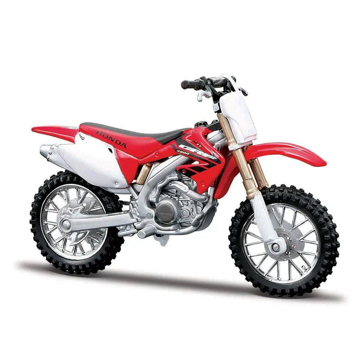 

Модель мотоцикла из раллийного сплава Bbrago 1:18 Honda CRF450R, литая под давлением игрушка
