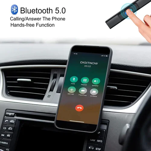 Imagen 2 del producto Receptor de casete Bluetooth 5,0, adaptador de Audio con cinta, reproductor de escritorio con cinta para escuchar música de teléfono móvil y voz de coche, manos libres