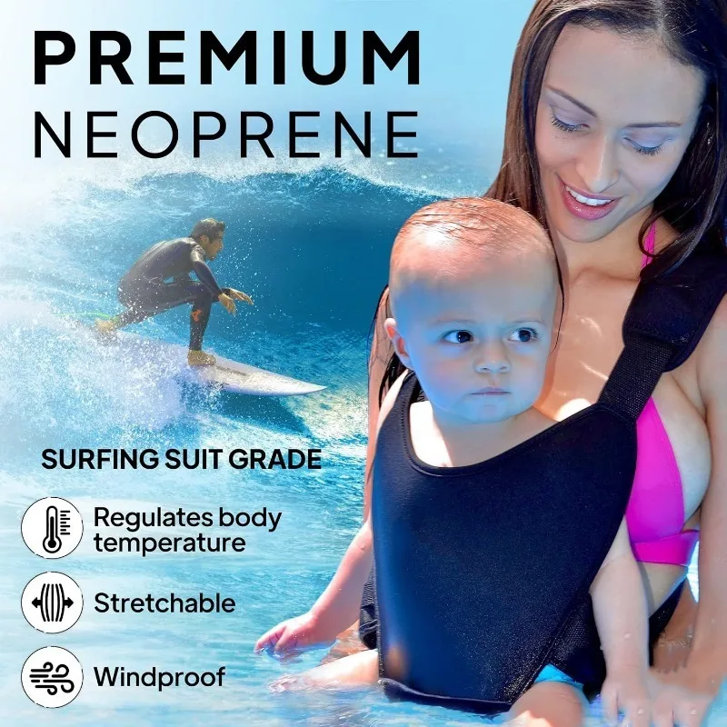 

Baby Swimming Harness Adjustable Strap Baby Carrier Wraps Swim Diving Daily Dual-use Carrier Suitable for Beach Play in Summer