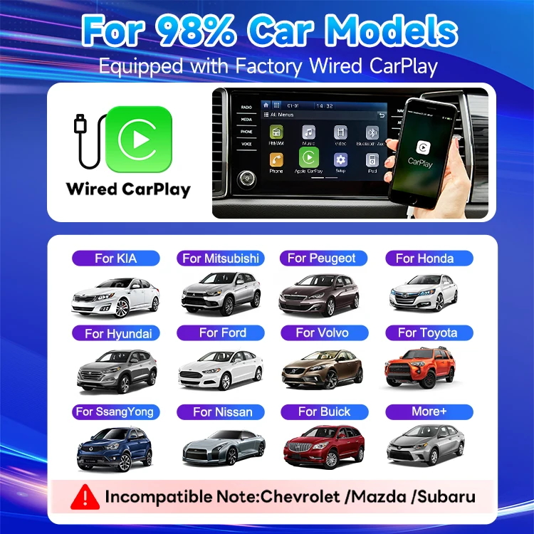 الوسائط المتعددة Firedrive Link Carlink Hd 1080P Hdmi محول الإخراج سيارة جهاز استقبال للتليفزيون دونغل ألعاب التلفزيون مرآة ربط فيديو السلكية Carplay