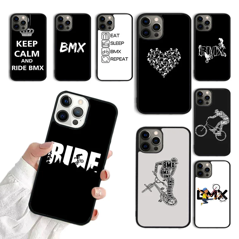 BMX Bike Extreme Sport Phone Case For iPhone 15 16 SE2020 11 12 13 14 Pro Max Mini Cover For iPhone Max 6 7 8 Plus Fundas