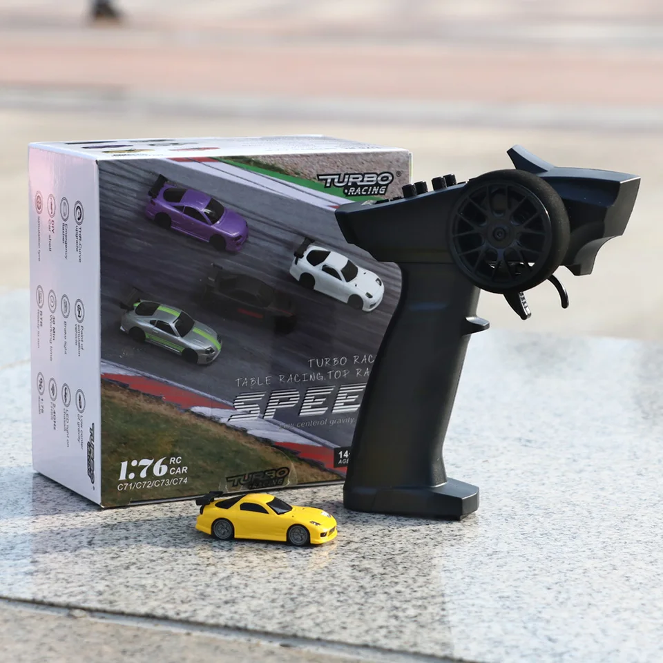 ターボレーシング 1:76 C71 C72 C73 C74 C75 C76 RTR フラット