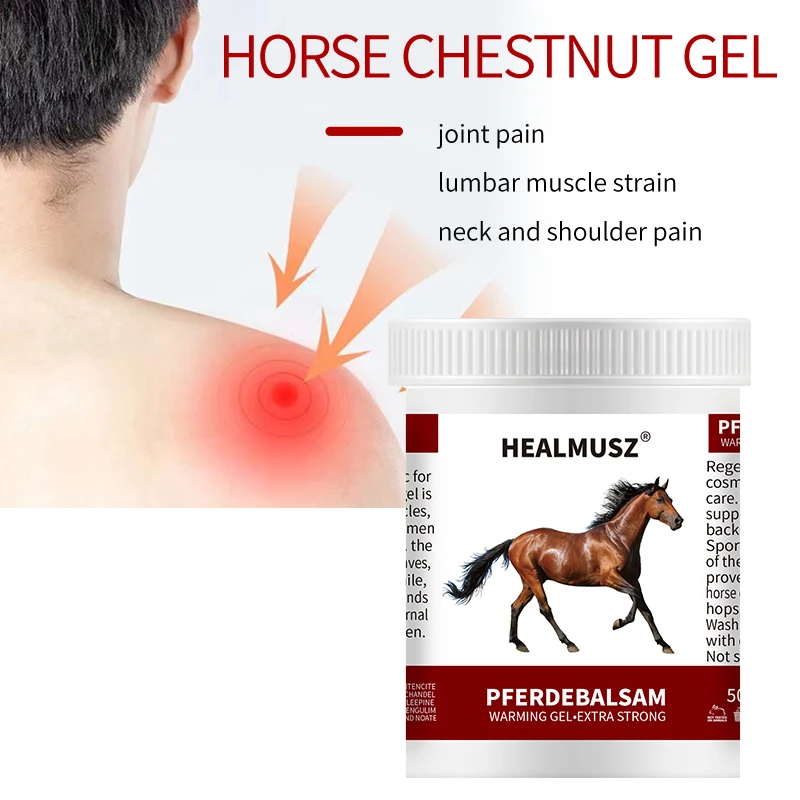 Bálsamo para caballos, Gel de masaje para articulaciones, calentamiento Extra, recuperación muscular, alivio del dolor, dolor de espalda, artritis, cuidado médico de la salud