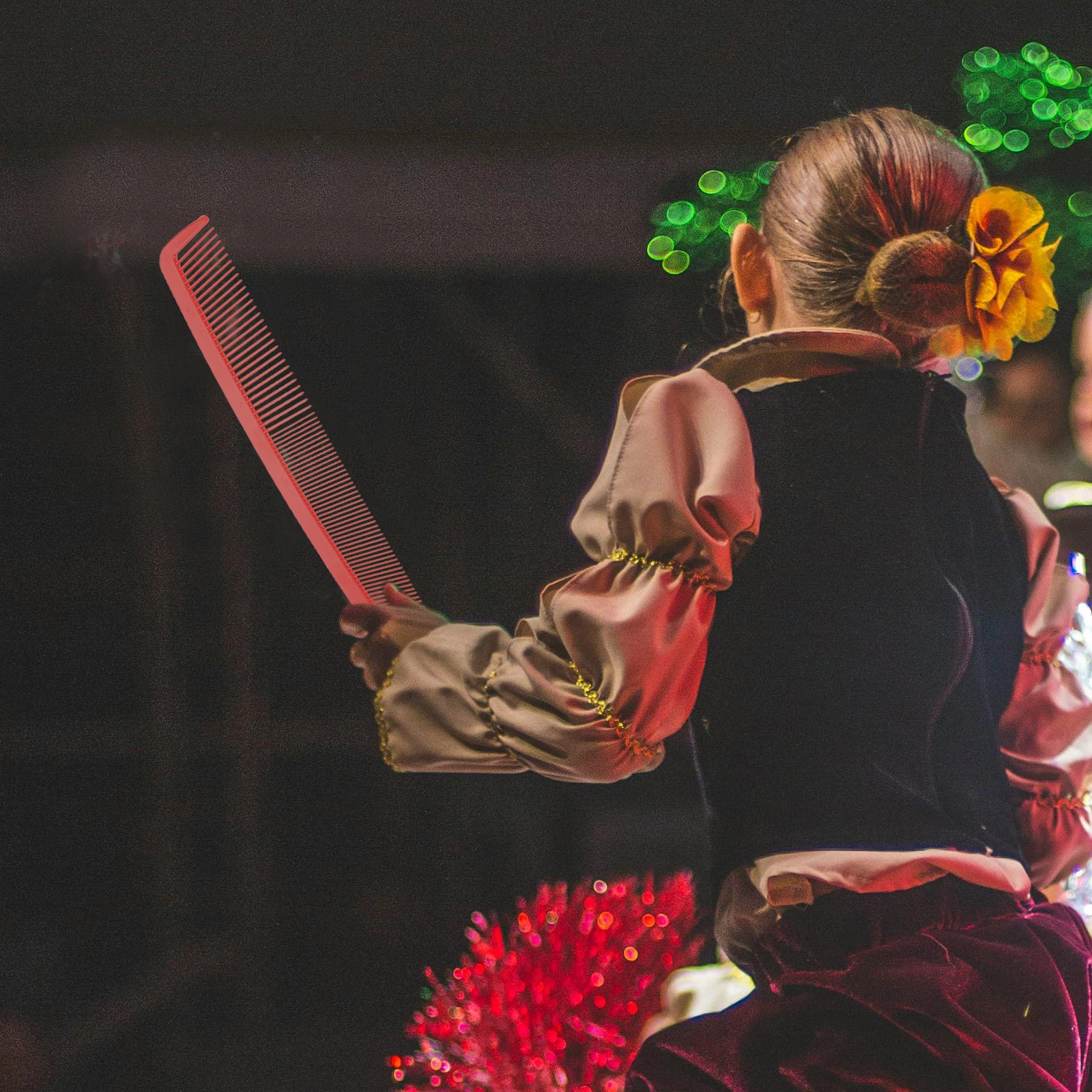 

2Pcs Giant Carnival Clown Comb Oversized Pink Funny Prop for Comedy Shows Costume Cosplay Stage Accessory Funny Comb