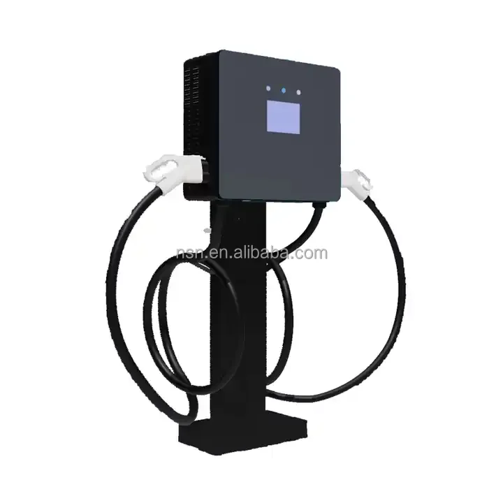 40kw Charger Floor-mounted Pile Gbt Ev Safety Wallbox Charging Station Vehicle Charger Home Ev Charger For Electric Car