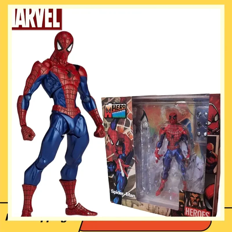 

Yamaguchi Spider Man Action Figure Toys 16cm Spiderman Gear Joint Figurine Statue Model Doll Gifts for Boyfriend Children