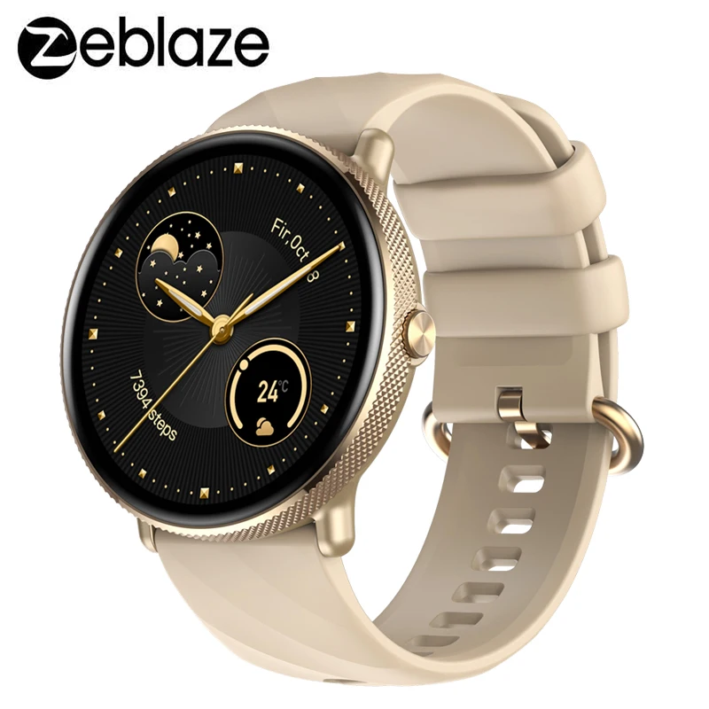 Zeblaze GTR 3 Pro Smart Watch Men Outdoor Ultra HD AMOLED Display Voice Calling 100+ Sport Modes Smartwatch IP68 Waterproof