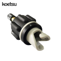 KOETSU Sup Board Accessories Inflatable Pump Air Valve Adapter Inflatable Fishing Boat Assault Boat Rubber Boat Car Inflatable