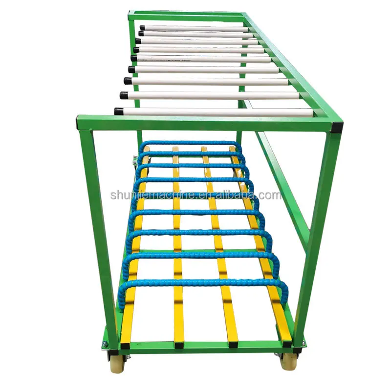 ขายส่งประตูและกรอบหน้าต่างรถเข็นขนส่งกระจกกลวงชั้นเก็บประตูชั้นวางขนส่งสําหรับคลังสินค้า