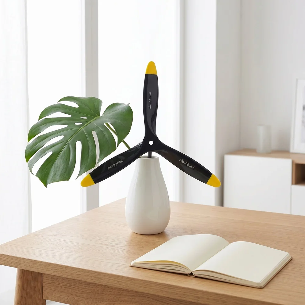 3 Blade 18x6/18x8/18x10 CCW or CW Black Wooden Propeller High Quality For Scale RC Gas Airplane Model RC parts
