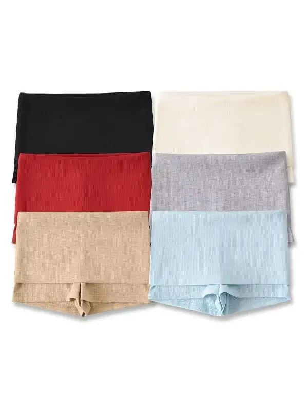 Sexy Low Waist Cuffed Hot orts Tight Fit  Skirt Anti Exposure Bot American College Girl Sle High Elastici Street...